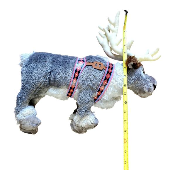 Sven Reindeer Plush Retired Disney Store Frozen Poseable 15” - Picture 9 of 10